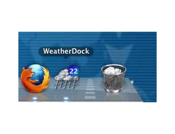 WeatherDock for Mac - Download it from Habererciyes for free